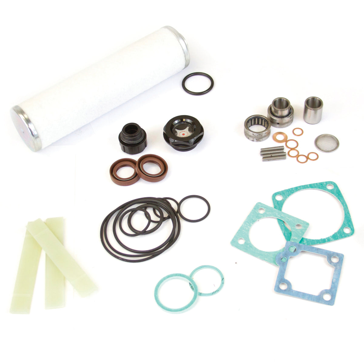 Major Repair Kit with GX Vanes & Filters - Busch 0010B, BMKF001