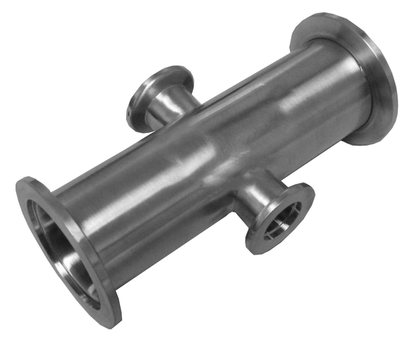 NW16 X NW16 X NW40 X NW40 304 Stainless Steel Adaptive Cross 304 Stainless Steel - Chemtech Scientific