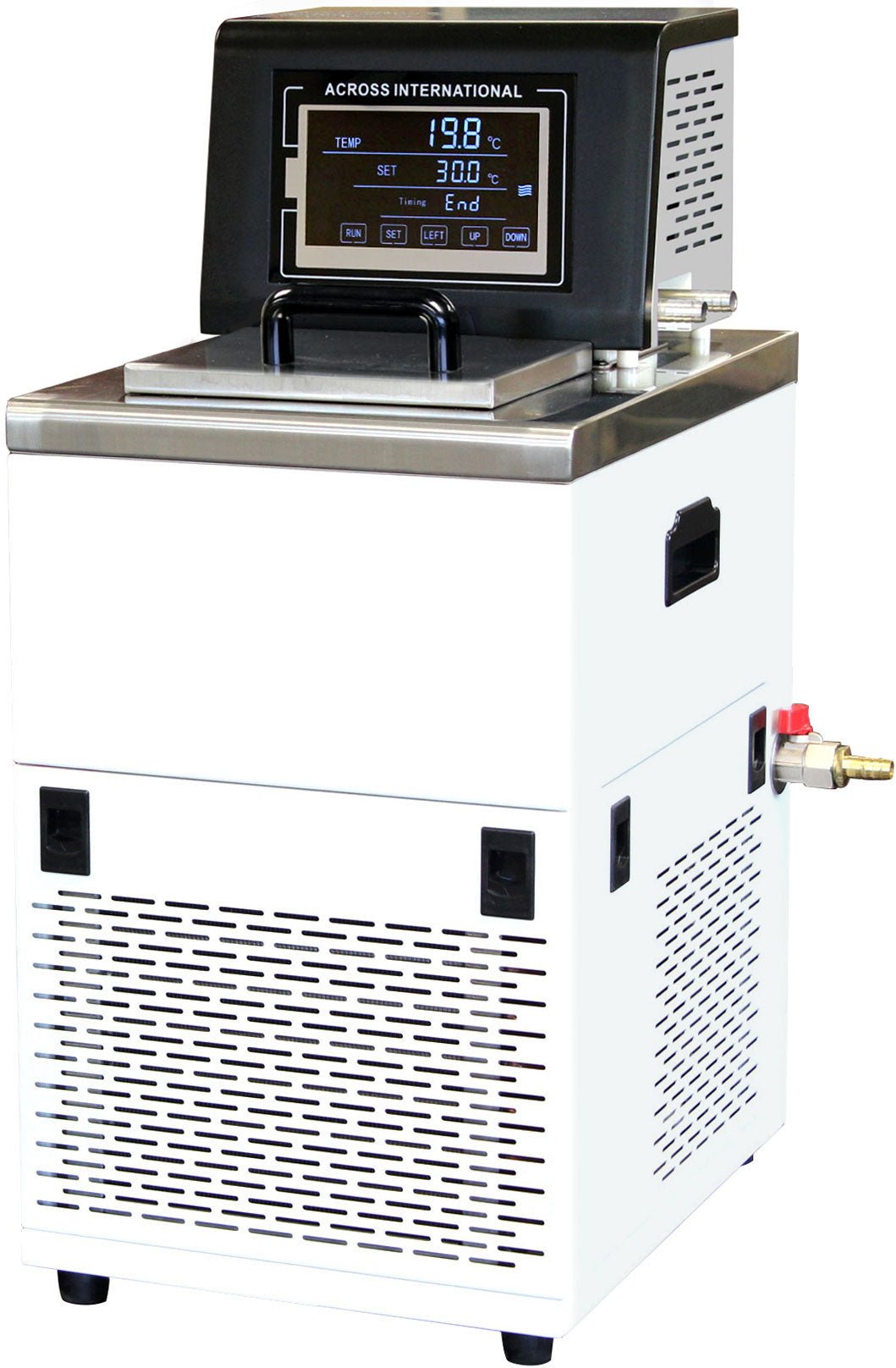 Across International - 20°C to 99°C 7L Capacity Compact Recirculating Chiller - Chemtech Scientific Incorporated