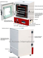 AI ELITE 1.0 Cu Ft 12x12x12" Digital Vacuum Oven w/ 4 Aluminum Shelves, 110V - Chemtech Scientific Incorporated