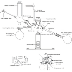 Ai SolventVap 0.5G/2L with Cold Trap Condenser 110V 60Hz - Chemtech Scientific