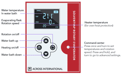 Ai SolventVap 2.6G/10L w/ -30°C Chiller & ULVAC PTFE Pump 220V - Chemtech Scientific