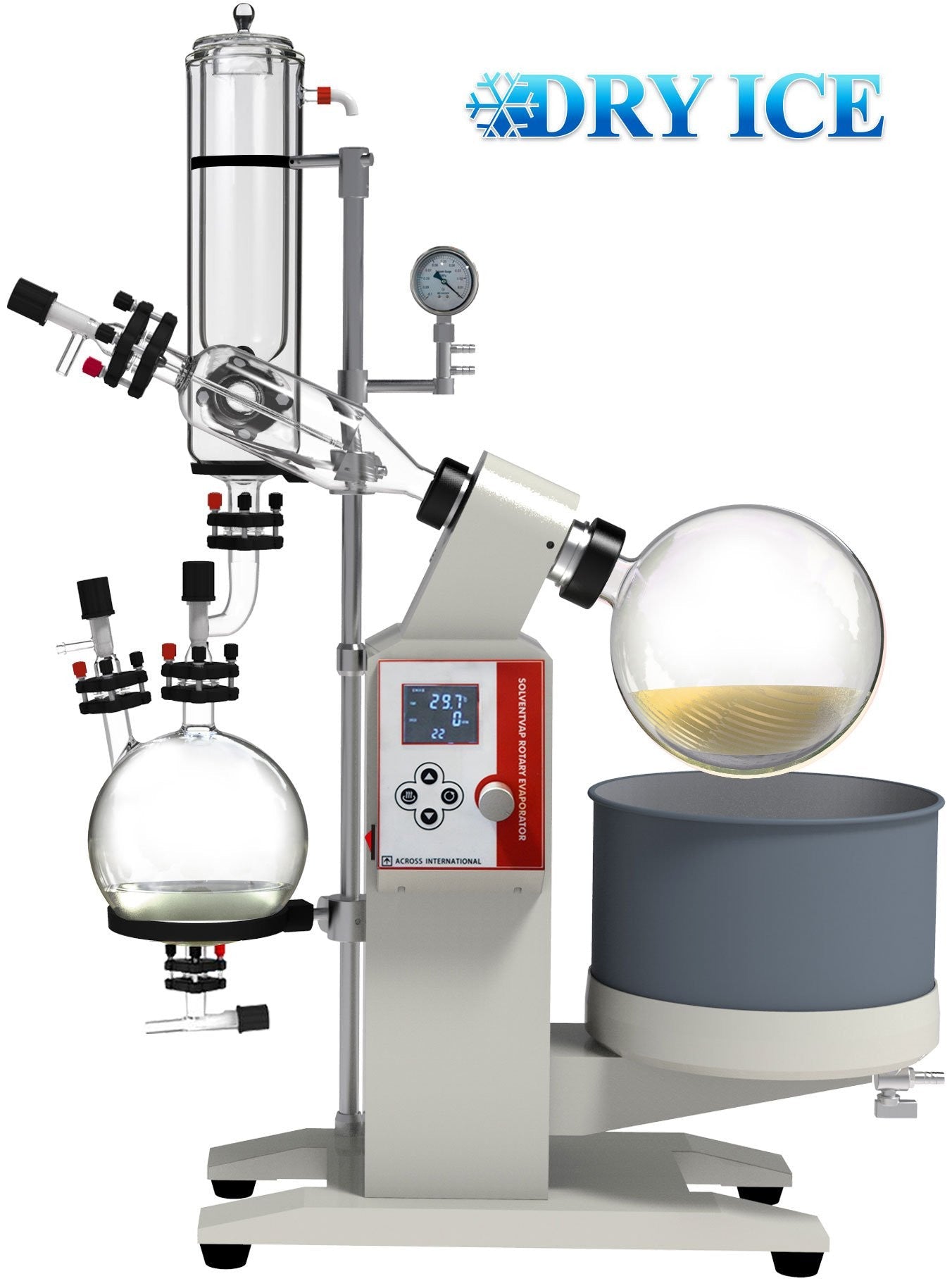 Ai SolventVap 5L Evaporator w/ Cold Trap Condenser & Power Lift - Chemtech Scientific Incorporated