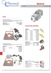 Backer Valve,M2C, 611128A - Chemtech Scientific Incorporated