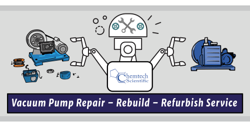 Leybold E250 Vacuum Pump Rebuild Service E250REB - Chemtech Scientific Incorporated