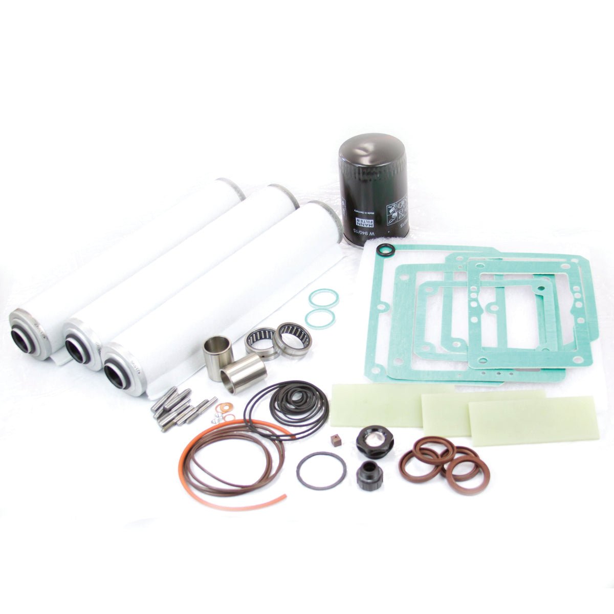 Major Repair Kit with GX Vanes & Filters - Busch 0160D / 0202D, BMKF019 - Chemtech Scientific Incorporated
