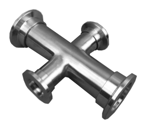 NW25 X NW25 X NW16 X NW16 Adapter Cross 304 Stainless Steel - Chemtech Scientific Incorporated