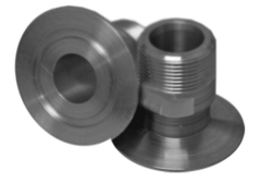 NW50 X 1.000" Male National Pipe Tap (MNPT) Aluminum (1" NPT) - Chemtech Scientific Incorporated