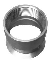 NW50 X 2.000" Female National Pipe Tap (FNPT) 304 Stainless Steel (2" FNPT) - Chemtech Scientific Incorporated