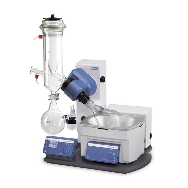 IKA Rotary Evaporator RV 10 Basic with Dry Ice Condenser (Coated)