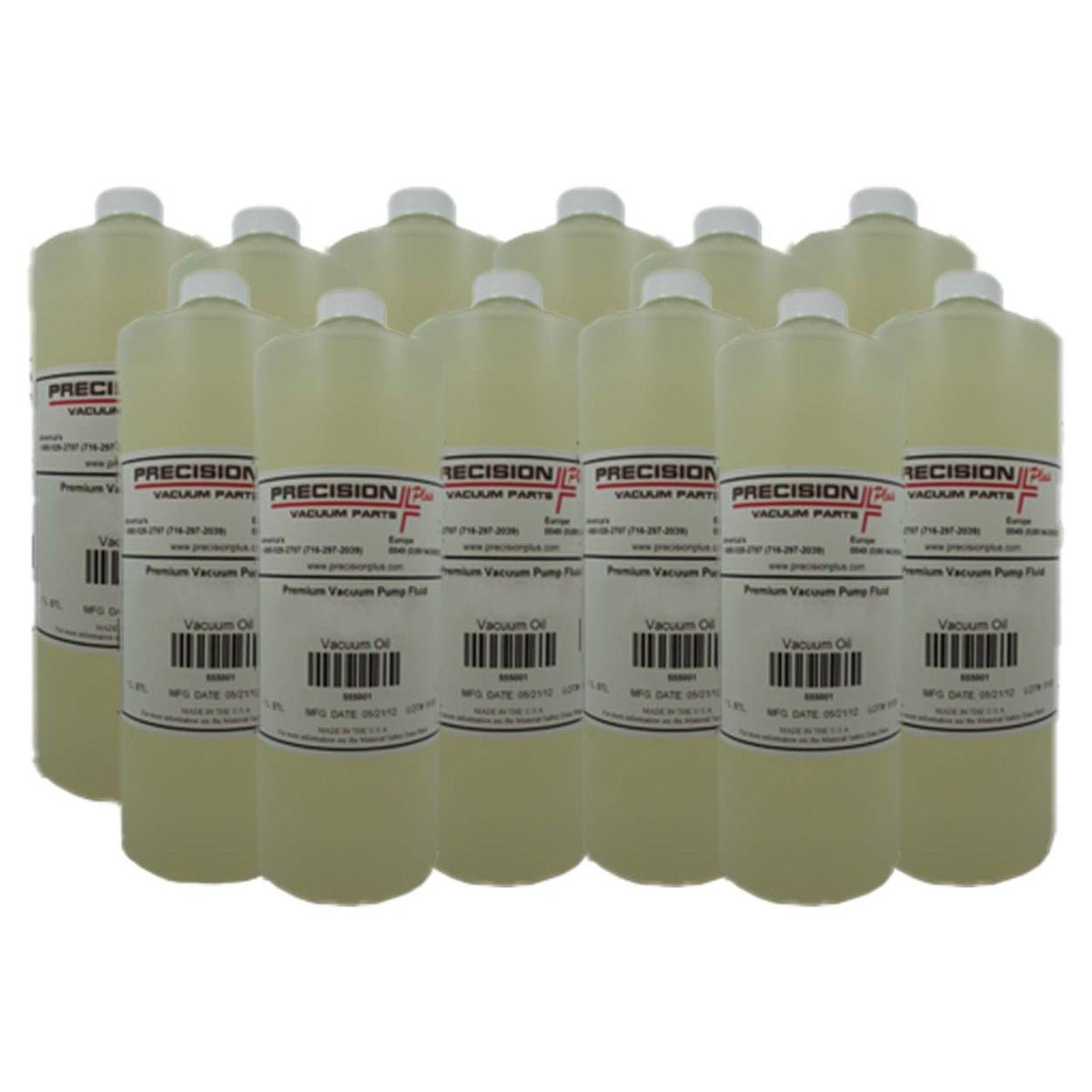 Plus VS150 Oil, 12 L CASE (Qty 12 x 1 Liter), PPVS150012 - Chemtech Scientific Incorporated