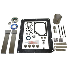 Welch 1376K-10 Chemstar MAJOR REPAIR KIT for 1376N Vacuum Pump components and parts laid out on a white background.