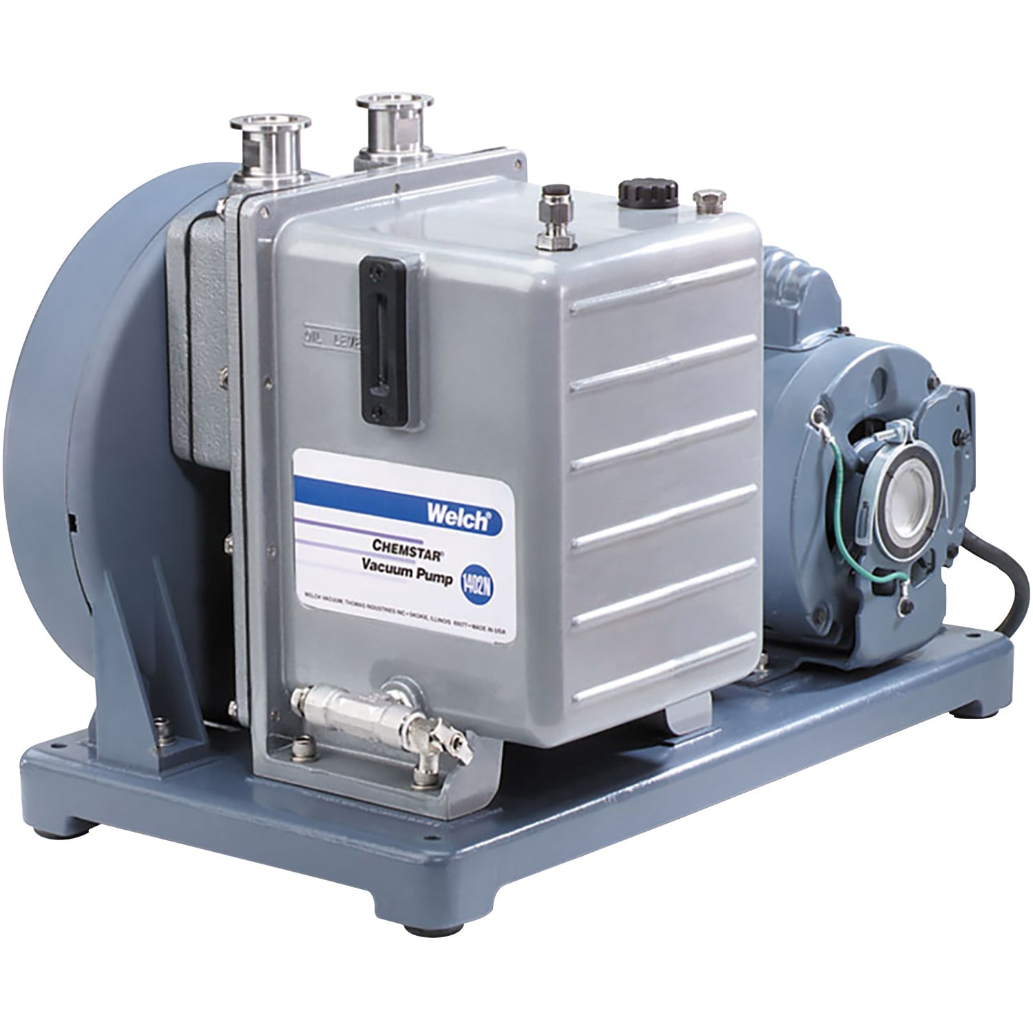 Welch 1402N - 60 CHEMSTAR, MOUNTED PUMP 230V, 60HZ, 1PH, 5.6 CFM - Chemtech Scientific Incorporated