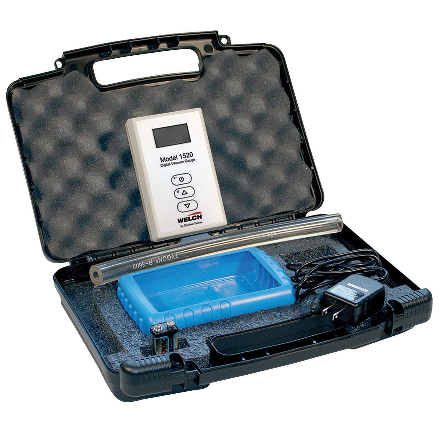 Welch 1520K - 11, Vacuum Gauge Kit, 1 to 760 Torr, 9V, for 230V - Chemtech Scientific Incorporated