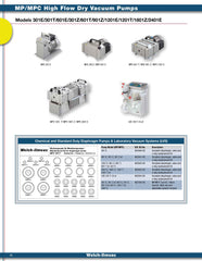 Welch 402042‐US SERVICE KIT, for 2052 (4‐head) Vacuum Pump - Chemtech Scientific Incorporated